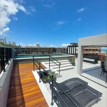 Lindo Flat Na Rua Da Praia Joao Pessoa Exterior photo
